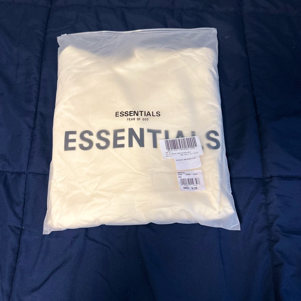 Essentials White Sweatshirt